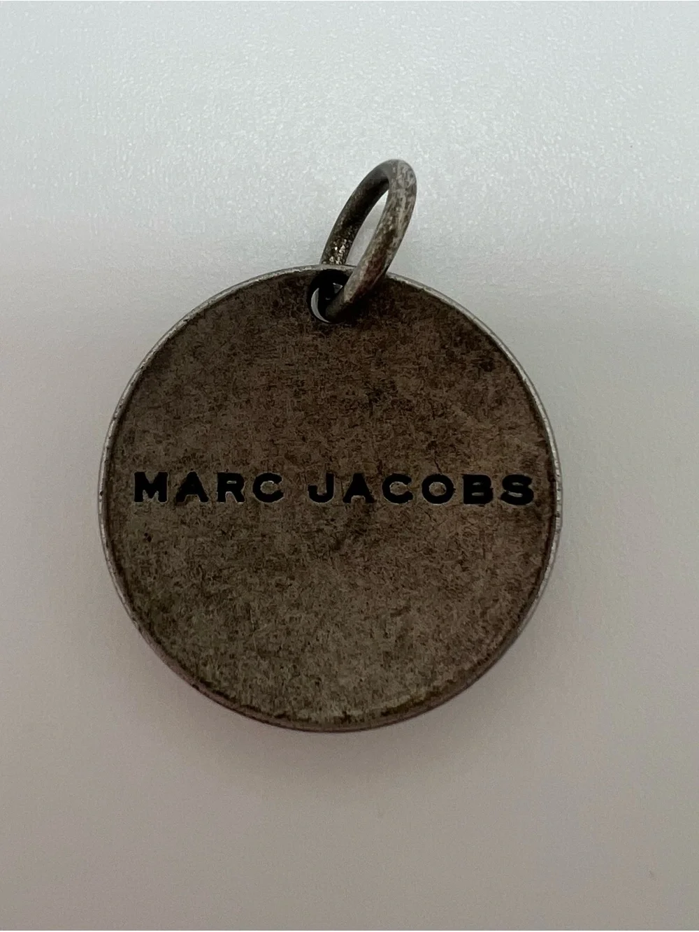 Marc Jacobs Good Luck Hamsa Hand Silver Tone Pendant Charm